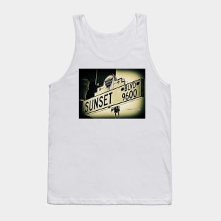 Sunset Boulevard, Beverly Hills, California by Mistah Wilson Tank Top